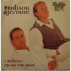Robson & Jerome I Believe / Up On The Roof USED VINYL 7INCH 45 RPM SINGLE