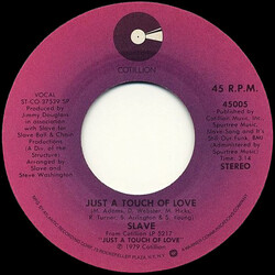 Slave Just A Touch Of Love USED VINYL 7INCH 45 RPM SINGLE