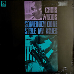 Chris Woods Somebody Done Stole My Blues Vinyl LP USED