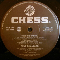 Gene Chandler The Duke Of Soul Vinyl LP USED