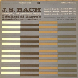 Johann Sebastian Bach / Anton Heiller / Erna Heiller / Kurt Rapf / Christa Landon / Zagrebački Solisti / Antonio Janigro Concerti For 2, 3 And 4 Harps