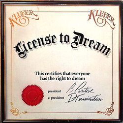 Kleeer License To Dream Vinyl LP USED