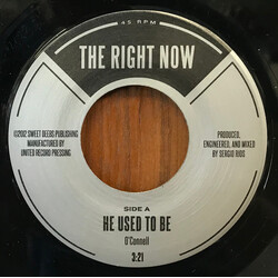 The Right Now He Used To Be / Good Man USED VINYL 7INCH 45 RPM RECORD STORE DAY SINGLE