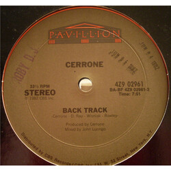 Cerrone Back Track VINYL 12" USED