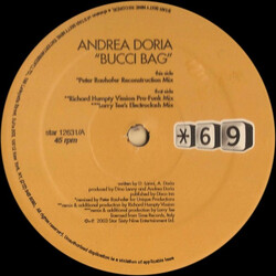 Andrea Doria Bucci Bag USED VINYL 12INCH 33 S RPM