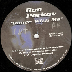 Ron Perkov Dance With Me VINYL 12" USED