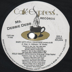 Debbie Deb Wild Thing (Holds Me Tight) USED VINYL 12INCH 33 S RPM