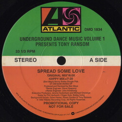 Tony Ransom Spread Some Love VINYL 12" USED