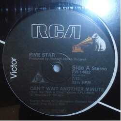 Five Star Can't Wait Another Minute USED VINYL 12INCH
