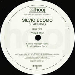 Silvio Ecomo Standing (Disc 2) VINYL 12" USED