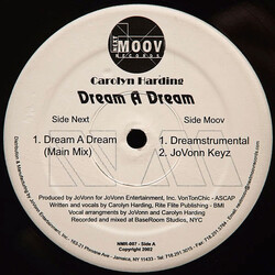 Carolyn Harding Dream A Dream VINYL 12" USED