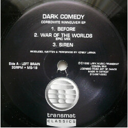 Dark Comedy Corbomite Maneuver EP VINYL 12" USED