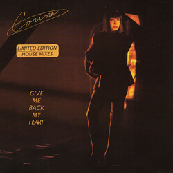 Corina Give Me Back My Heart (Limited Edition House Mixes) VINYL 12" USED