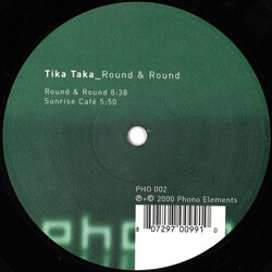 Tika Taka Round & Round VINYL 12" USED