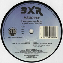 Mario Più Communication USED VINYL 12INCH 33 S RPM