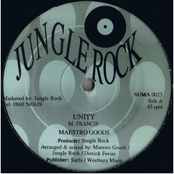 Maestro Goods / Bounty Killer Unity / Roots Reality And Culture Vinyl 12" USED