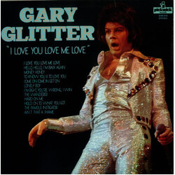 Gary Glitter I Love You Love Me Love Vinyl LP USED