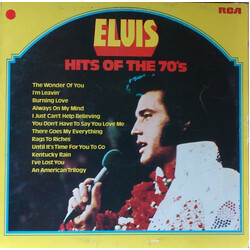 Elvis Presley Hits Of The 70's Vinyl LP USED