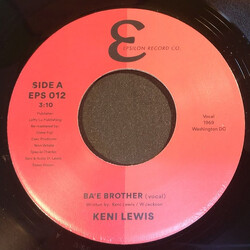 Keni St. Lewis Ba'e Brother USED VINYL 7INCH 45 RPM SINGLE REISSUE