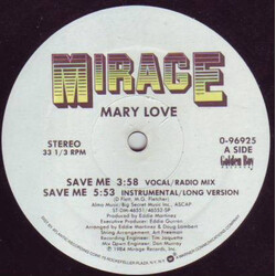 Mary Love Save Me USED VINYL 12INCH