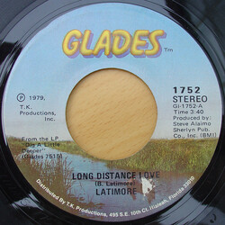 Latimore (2) Long Distance Love / Out To Get 'Cha USED VINYL 7INCH 45 RPM
