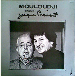 Mouloudji Mouloudji Chante Jacques Prévert Vinyl LP USED