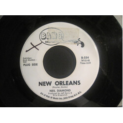 Neil Diamond New Orleans / Hanky Panky USED VINYL 7INCH 45 RPM PROMO