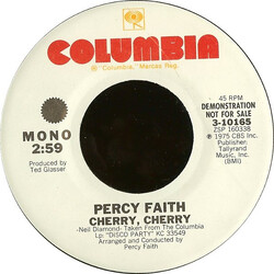 Percy Faith Cherry, Cherry USED VINYL 7INCH 45 RPM PROMO
