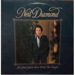 Neil Diamond I'm Glad You're Here With Me Tonight Vinyl LP USED