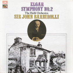 Sir Edward Elgar / Sir John Barbirolli / Hallé Orchestra Symphony No. 2 Vinyl LP USED