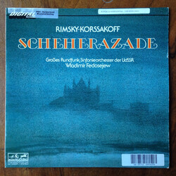 Nikolai Rimsky-Korsakov / Vladimir Fedoseyev / Большой Симфонический Оркестр Всесоюзного Радио Scheherazade Vinyl LP USED