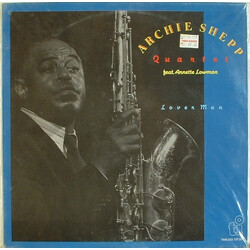 Archie Shepp Quartet / Annette Lowman Lover Man Vinyl LP USED