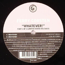 Ferry Corsten Whatever! USED VINYL 12INCH