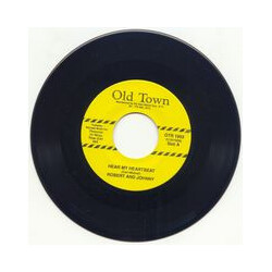 Robert & Johnny Hear My Heartbeat / Eternity With You USED VINYL 7INCH 45 RPM REISSUE