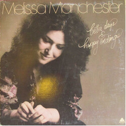 Melissa Manchester Better Days & Happy Endings Vinyl LP USED