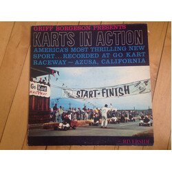 Griff Borgeson Karts In Action Vinyl LP USED