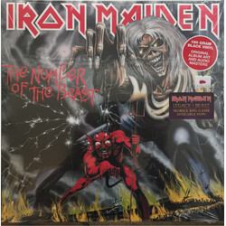 Iron Maiden The Number Of The Beast Vinyl LP USED