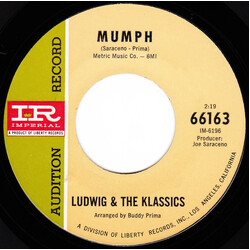 Ludwig & The Klassics Mumph / My Heart Reminds Me USED VINYL 7INCH 45 RPM SINGLE PROMO STYRENE