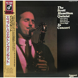 The Scott Hamilton Quintet In Concert Vinyl LP USED