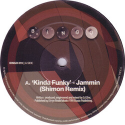 Jammin' Kinda Funky (Shimon Remix) / Go DJ (DJ Zinc Remix) Vinyl 12" USED