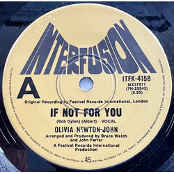 Olivia Newton-John If Not For You USED VINYL 7INCH 45 RPM SINGLE
