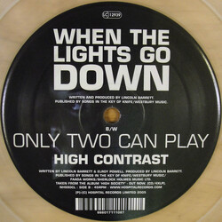 High Contrast When The Lights Go Down / Only Two Can Play Vinyl 12" USED