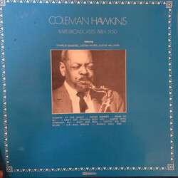 Coleman Hawkins Rare Broadcasts Area 1950 Vinyl LP USED