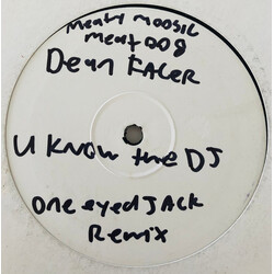 Dean Facer U Know The DJ USED VINYL 12INCH WHITE LABEL PROMO