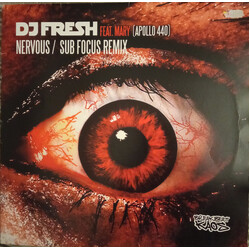 Fresh / Mary Byker Nervous / Sub Focus Remix USED VINYL 12INCH
