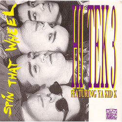 Hi Tek 3 / Ya Kid K Spin That Wheel USED VINYL 7INCH 45 RPM SINGLE