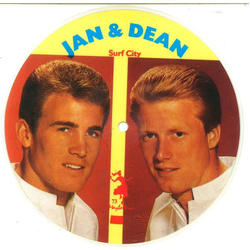 Jan & Dean Surf City / Little Deuce Coupe Vinyl 7" USED