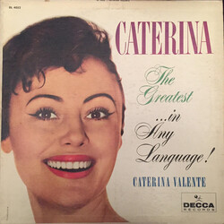 Caterina Valente Caterina - The Greatest... In Any Language Vinyl LP USED