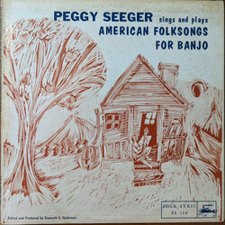 Peggy Seeger Sings And Plays American Folksongs For Banjo Vinyl LP USED
