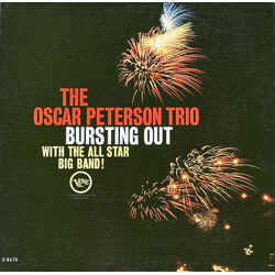 The Oscar Peterson Trio Bursting Out With The All-Star Big Band! Vinyl LP USED